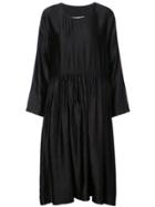Uma Wang Ruched Dress - Black