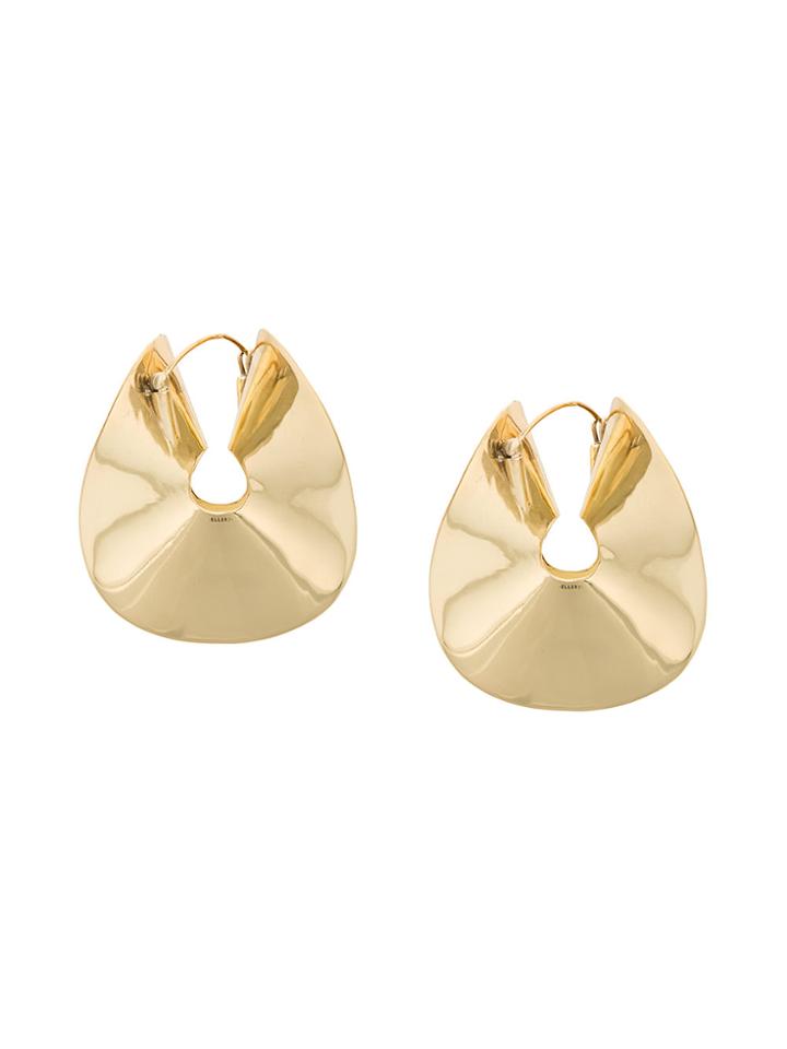 Ellery Siouxsie Flounce Earrings - Metallic