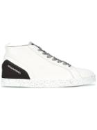 Hogan Rebel Speckled Sole Lace-up Sneakers - White