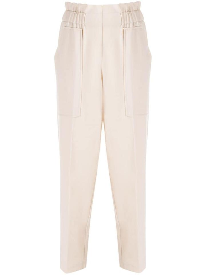 8pm High Waisted Trousers - Neutrals