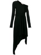 Ssheena One Shoulder Dress - Black