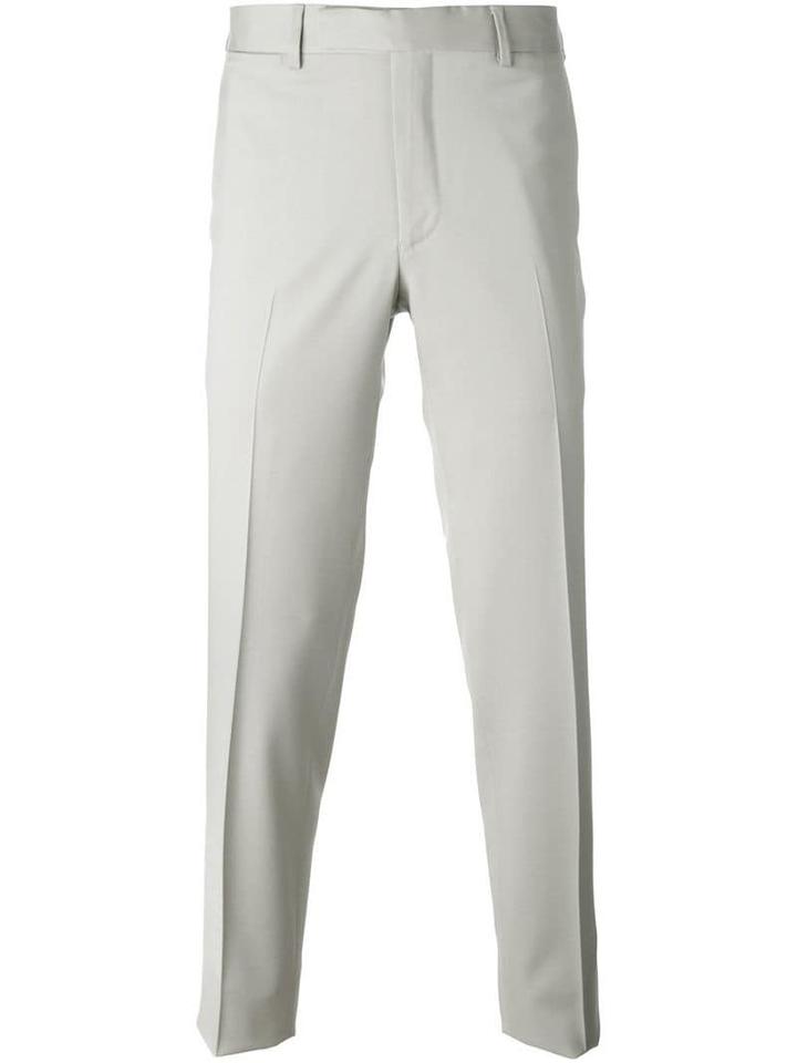 Fashion Clinic Timeless Slim Tailored Trousers - Neutrals