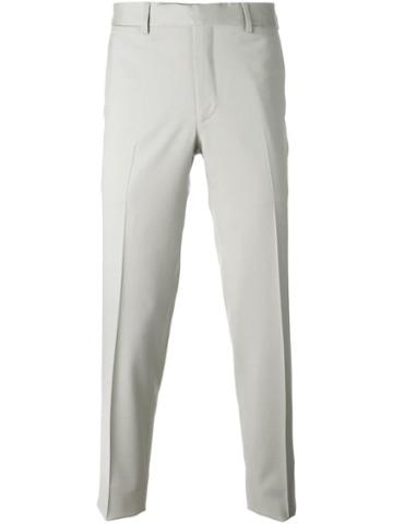 Fashion Clinic Timeless Slim Tailored Trousers - Neutrals