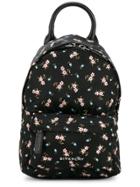 Givenchy Floral Printed Nano Backpack - Black
