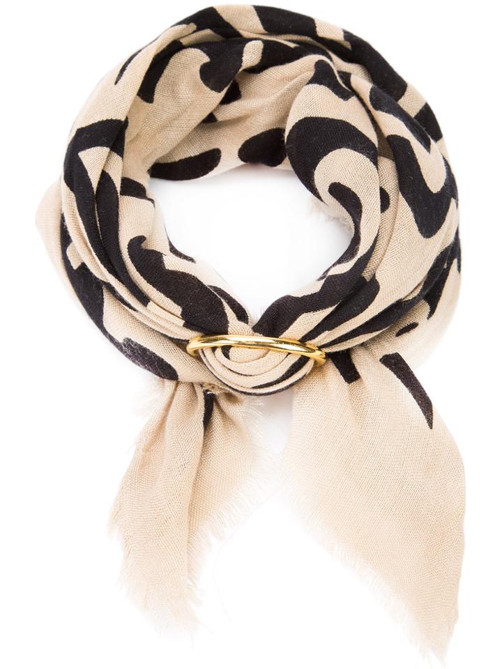 Lizzie Fortunato Jewels Groovy Floral Scarf - Nude & Neutrals