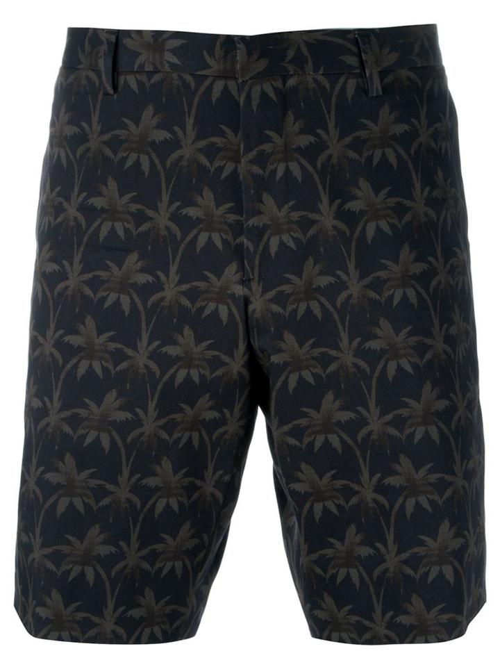 Ps Paul Smith Palm Tree Print Shorts