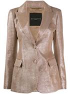 Ermanno Scervino Shiny Button Blazer - Pink