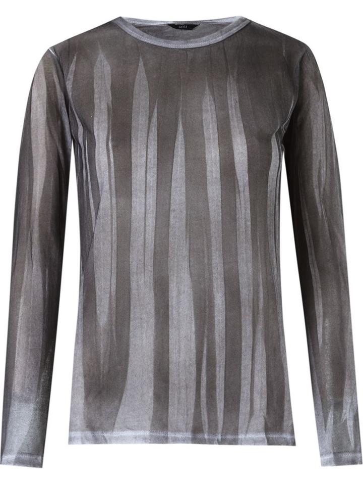 Uma Raquel Davidowicz 'aereo' Top, Women's, Size: Gg, Grey, Polyester