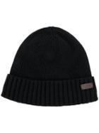 Barbour Ribbed Beanie - Black