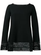 Alaïa 'vienne D'hiver' Tunic, Women's, Size: 44, Black, Wool/polyester