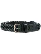 Golden Goose Deluxe Brand Classic Woven Belt - Green
