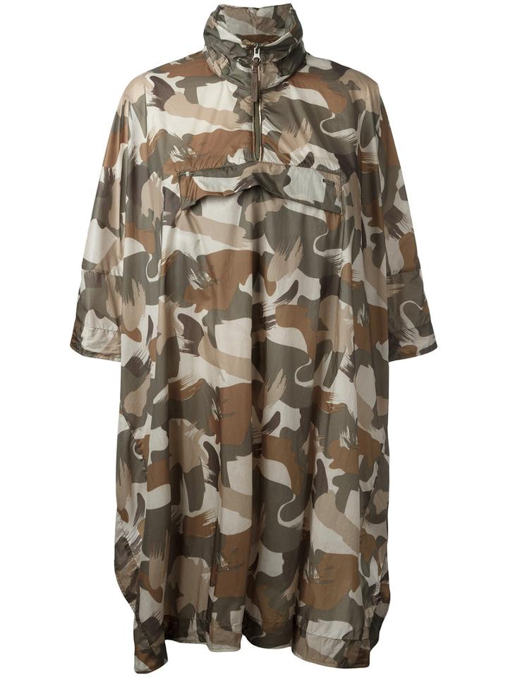 Woolrich - Camouflage Coat - Women - Polyamide - One Size, Brown, Polyamide