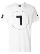 Not Guilty Homme Wire Print T-shirt - White