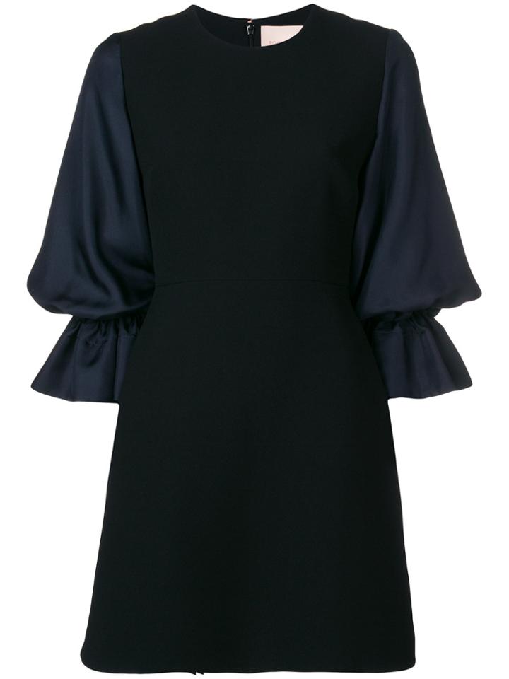 Roksanda Bell-sleeved Dress - Black