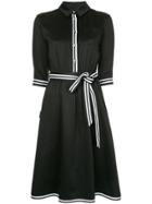 Guild Prime Belted Shirt Dress - Black