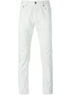 Ami Alexandre Mattiussi Straight Leg Jeans, Men's, Size: 28, White, Cotton