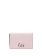 Dolce & Gabbana Dauphine Embellished Logo Cardholder - Pink