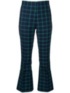 Rokh Tailored Turn-up Trousers - Blue