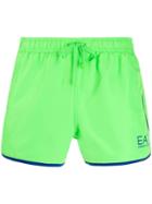 Ea7 Emporio Armani Shell Swim Shorts - Green