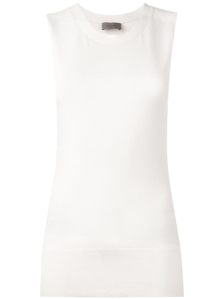 Tony Cohen - Tank Top - Women - Nylon/rayon - 36, White, Nylon/rayon