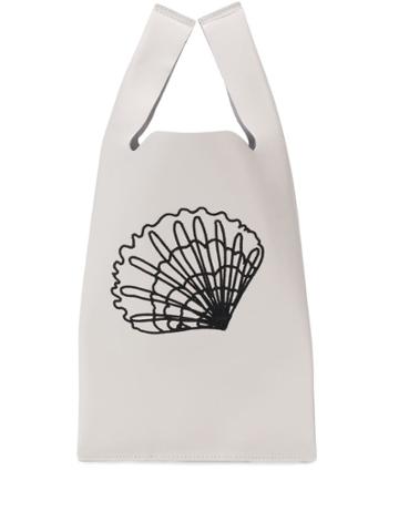 Ballen Pellettiere Xala Stitch Tote - White