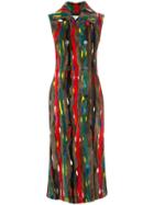 Marni Sleeveless Double Breasted Coat - Multicolour
