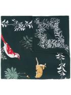 Oscar De La Renta Oscar De La Renta 18fa211wlsdge Dark Green Wool Or