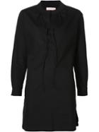 Piamita Lace-up Tunic Dress