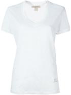 Burberry Pointelle-trim T-shirt