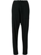 Denis Colomb 'mallory' Sarouel Trousers, Women's, Size: Small, Black, Cashmere
