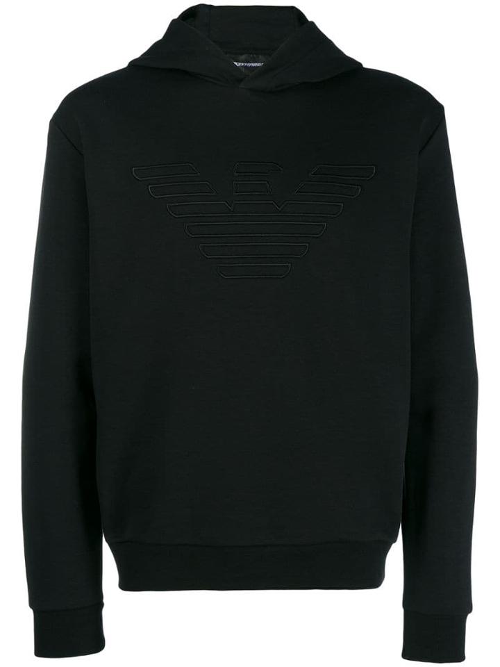 Emporio Armani Emporio Armani - Man - Eagle Hoodi - Black