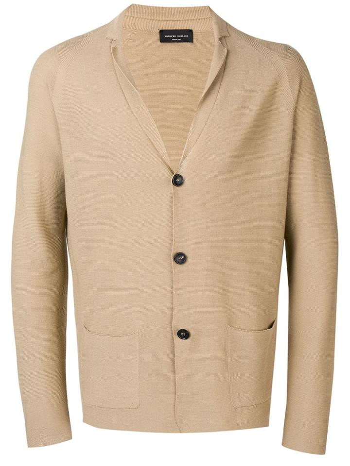 Roberto Collina Basic Cardigan - Neutrals