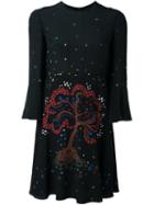 Valentino 'cherry Tree' Dress