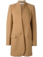 Stella Mccartney 'bryce' Coat, Women's, Size: 42, Brown, Cotton/polyamide/viscose/wool