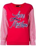 Love Moschino Red Logo Top