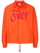 Facetasm Face Printed Jacket - Yellow & Orange