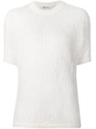 T By Alexander Wang Open Knit Top