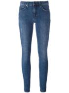 Victoria Victoria Beckham Stretch Skinny Jeans, Women's, Size: 25, Blue, Cotton/polyester/spandex/elastane