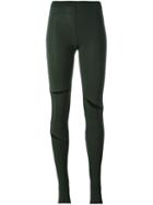 Mm6 Maison Margiela Slit Details Leggings