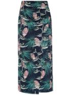 Tufi Duek Floral Print Midi Skirt - Unavailable