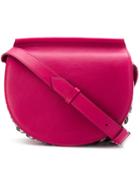 Givenchy Infinity Mini Saddle Bag - Pink & Purple