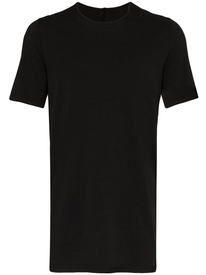 Rick Owens Drkshdw Black Level Short Sleeve Cotton T Shirt
