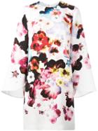 Elie Saab Floral Print Dress, Women's, Size: 44, Silk/polyester