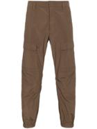 Prada Cropped Cargo Trousers - Brown