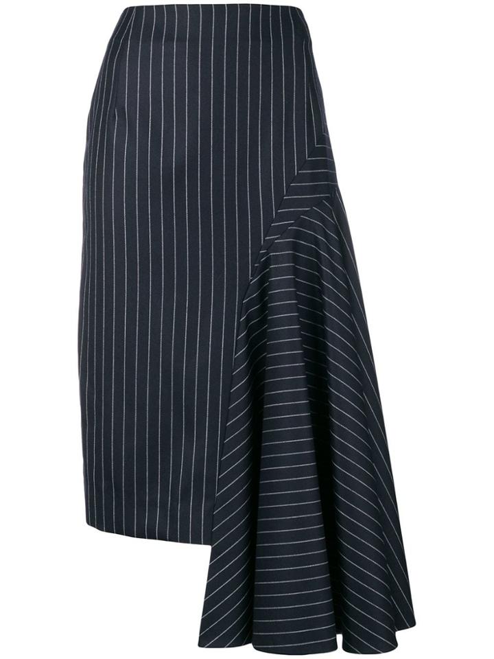 Thom Browne Slash Draped Skirt - Blue