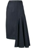 Thom Browne Slash Draped Skirt - Blue
