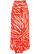 Layeur Printed Cropped Trousers - Multicolour