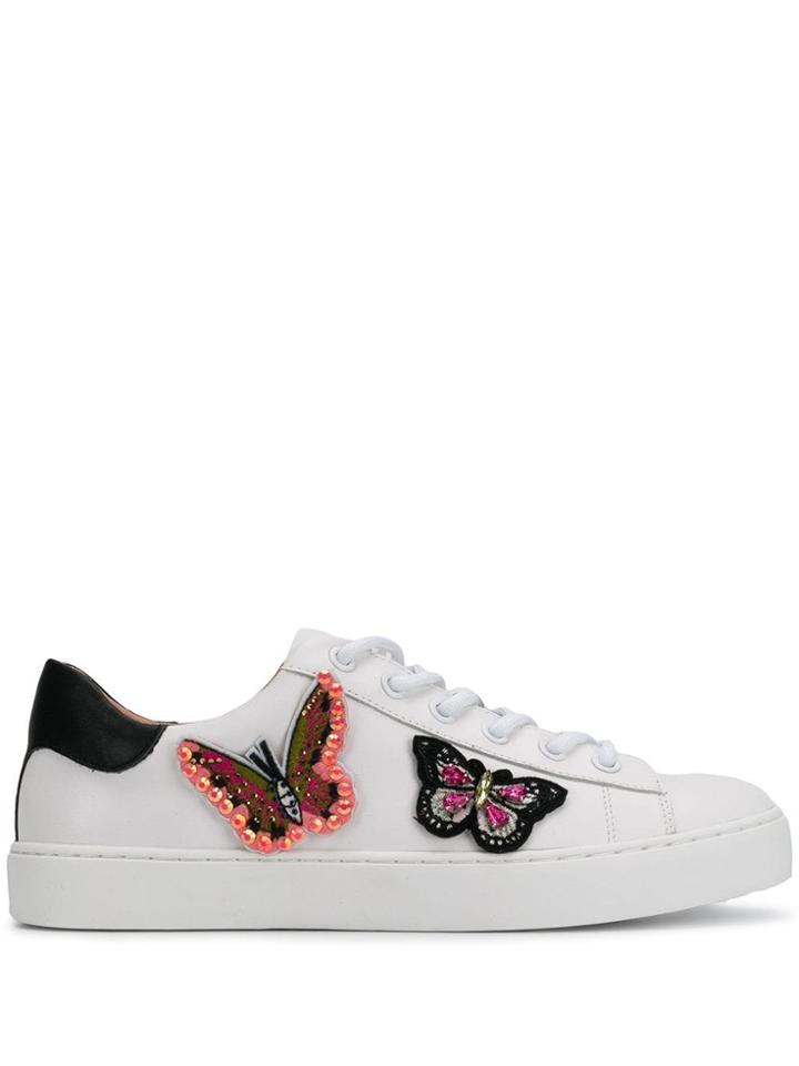Twin-set Butterfly Sneakers - White