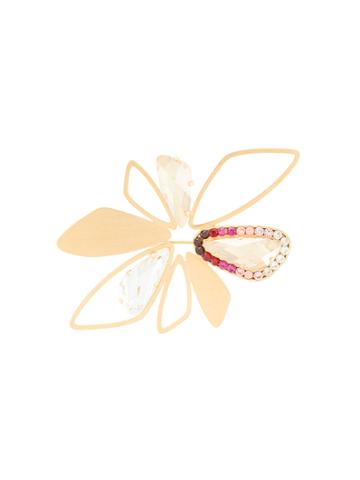 Melissa Kandiyotti Galapagos Brooch - Metallic