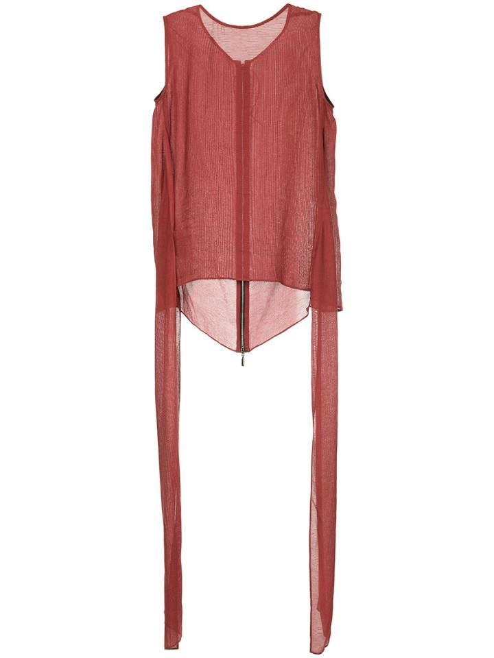 Maticevski Tie Detail Blouse - Red